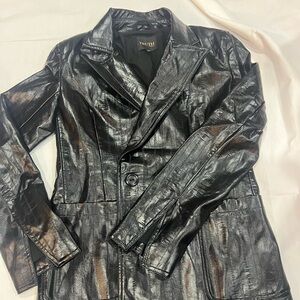 Vegan Leather black jacket